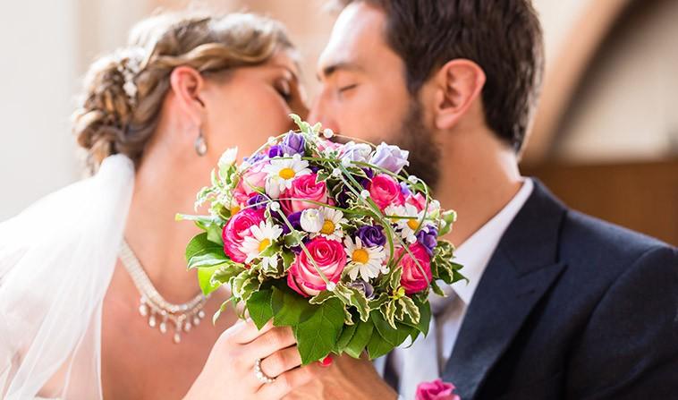 Composition florale mariage à Villedieu-les-Poêles-Rouffigny